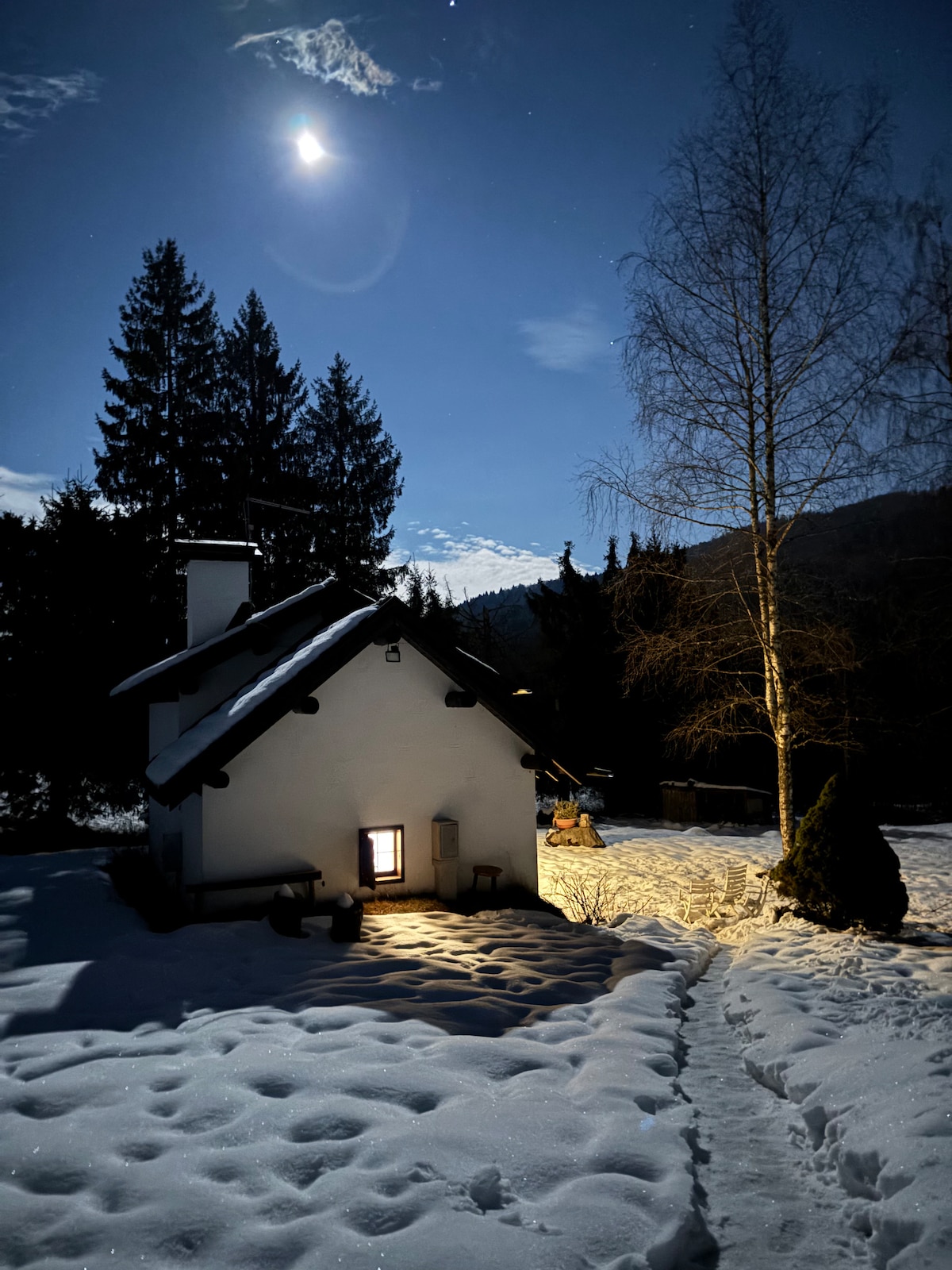 Baita Nevegal — Vista esterna